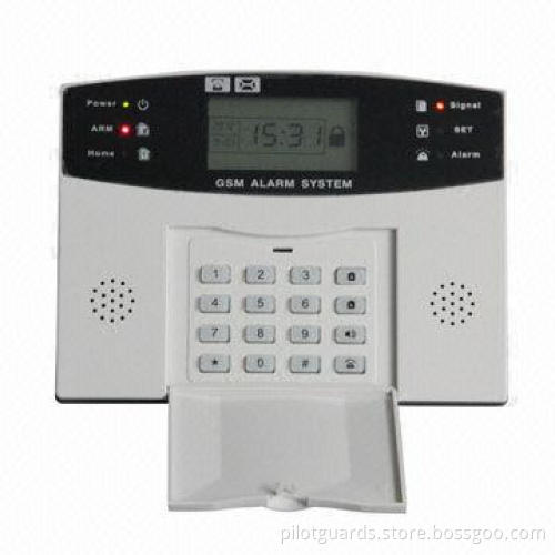 Wireless GSM Alarm System, 315/433/868MHz, LCD Display, Voice Prompt for Operating, CE/RoHS Marks